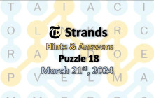 Strands Hints & Answers March 21, 2024 Strands Hints & Answers March 21, 2024