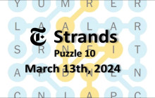 Strands Hints & Answers March 13, 2024 Strands Hints & Answers March 13, 2024
